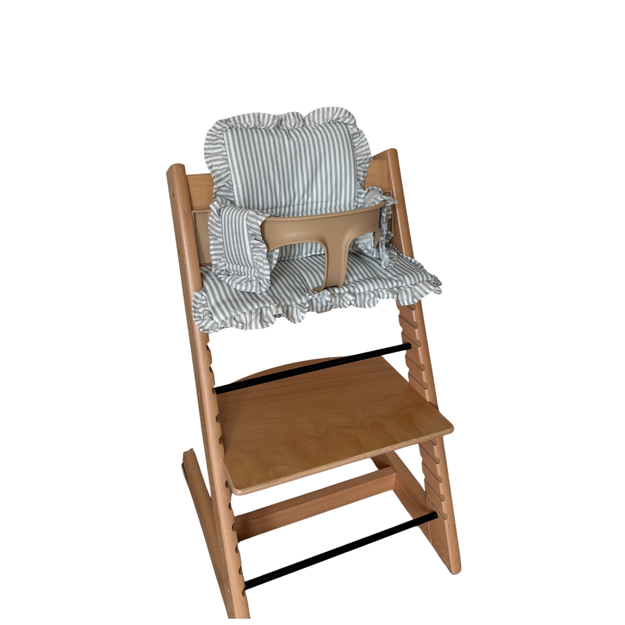 Sage Stripe 2 in 1 Cushion