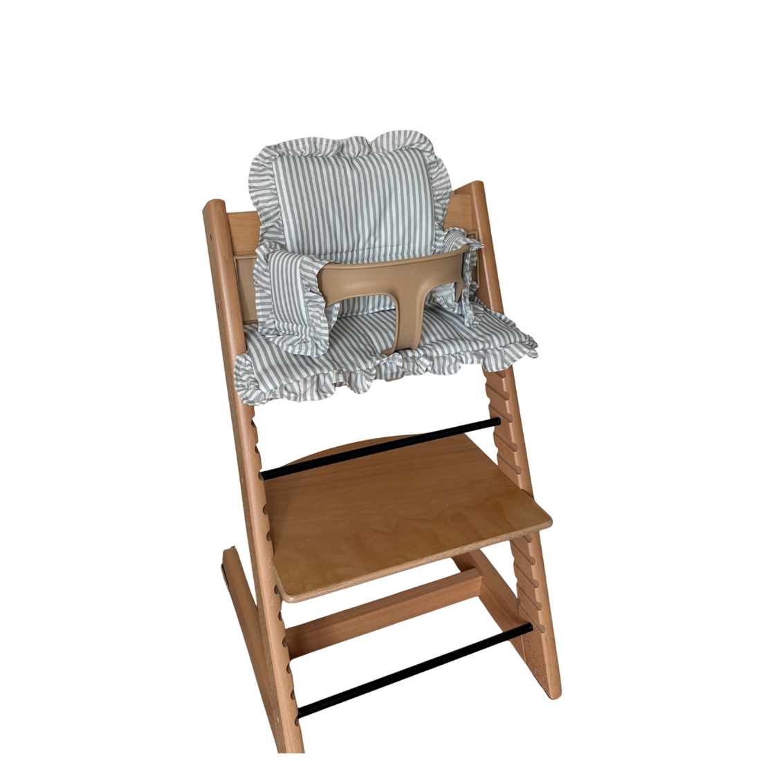 Sage Stripe 2 in 1 Cushion