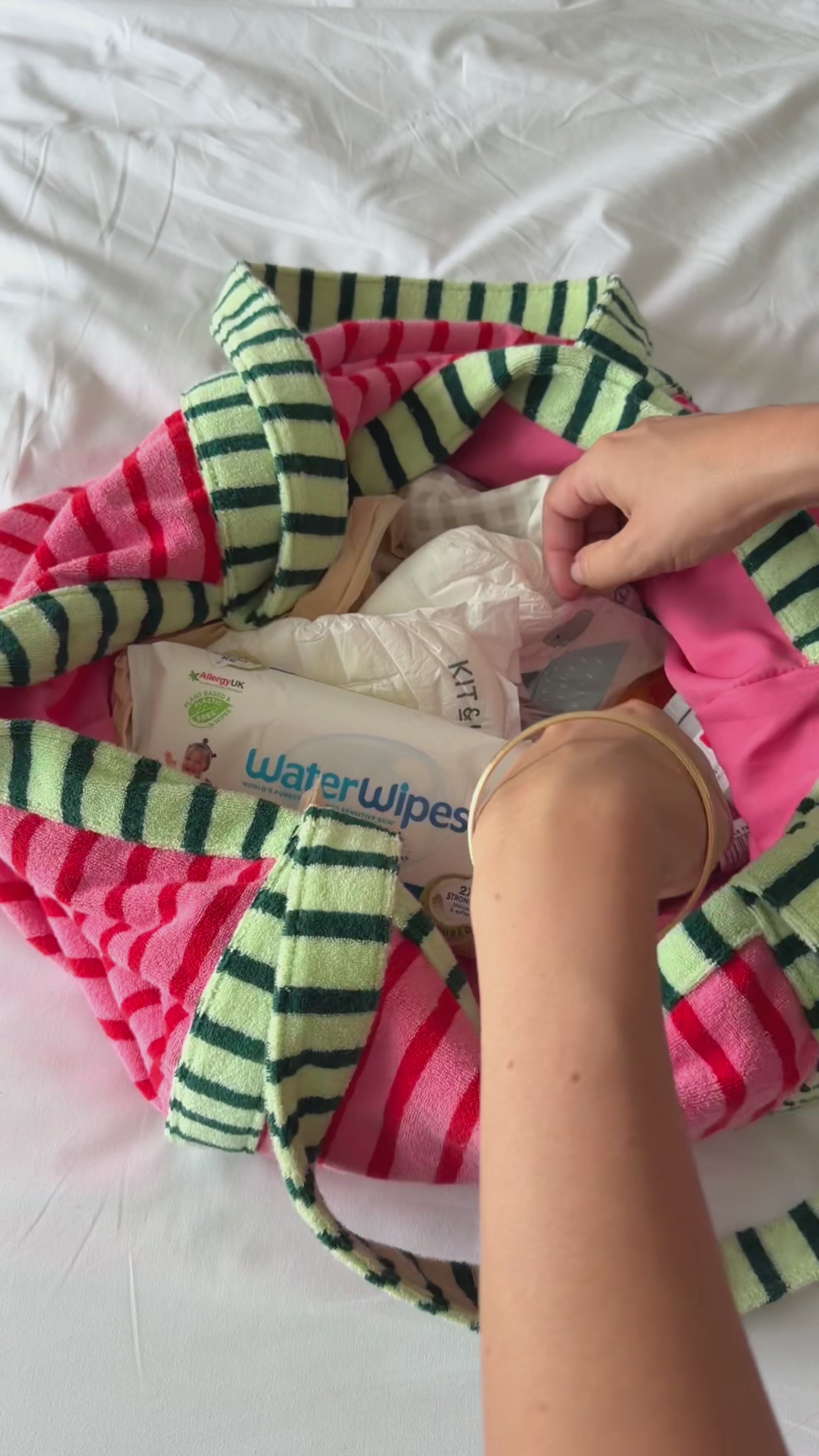 Wipe Pouch - Raspberry Ripple